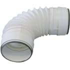 S&P - Conduit circulaire PVC souple + 2 manchons rigides à joints, D 100 mm, long 50cm