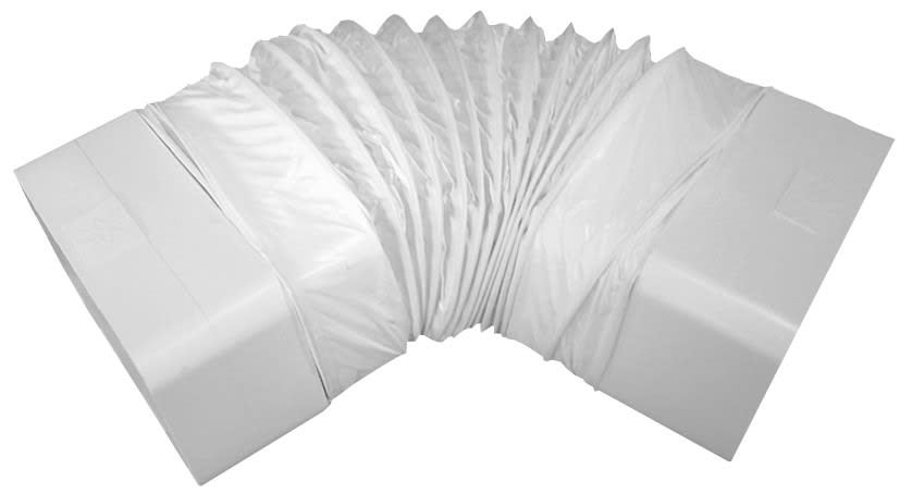 S&P - Conduit rectangulaire PVC souple + 2 manchons rigides 55 x 110 mm, gamme TUBPLA