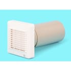 S&P - Grille plastique fixe + tube coulissant D 100 mm