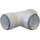S&P - Té 90° PVC rigide à joints d'étanchéité, D circulaires 100 mm, gamme TUBPLA