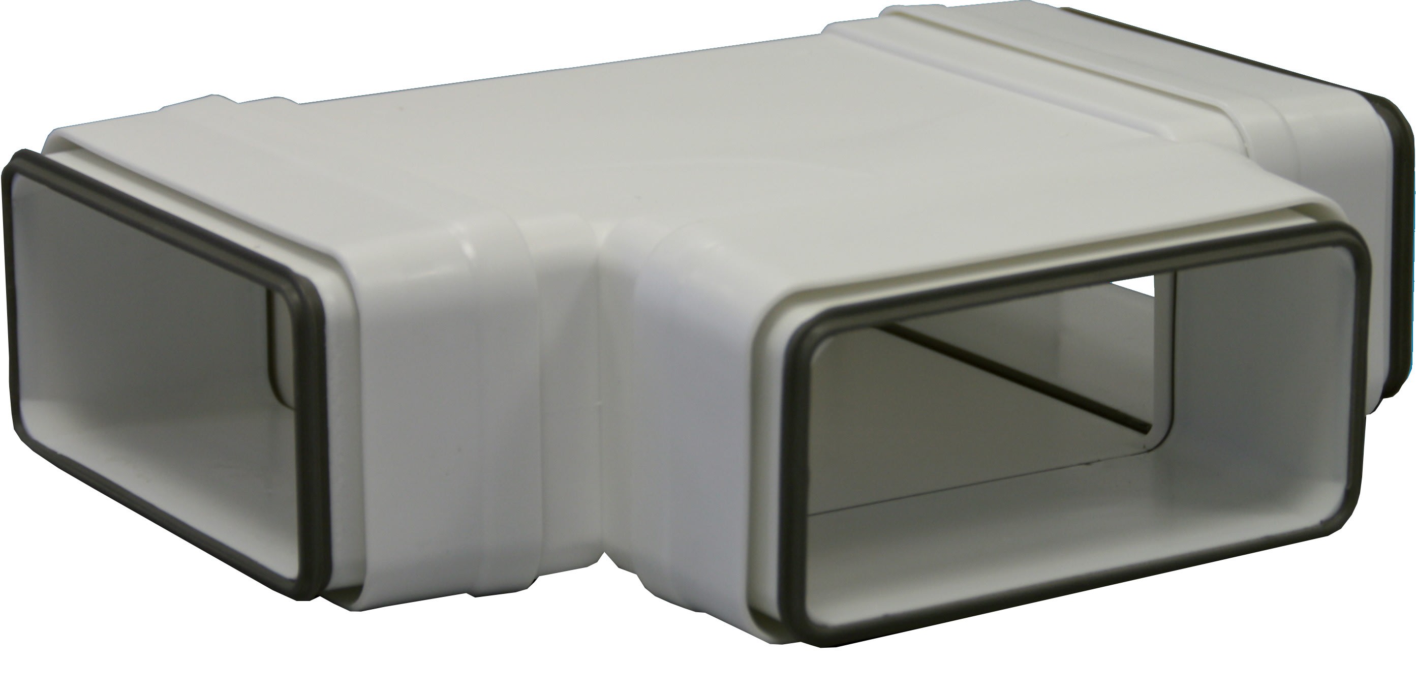 S&P - Té horizontal PVC rigide à joints d'étanchéité, rectangulaires 55 x 220 mm