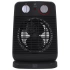 S&P - Radiateur soufflant vertical oscillant 1000/2000W, thermostat auto, classe II