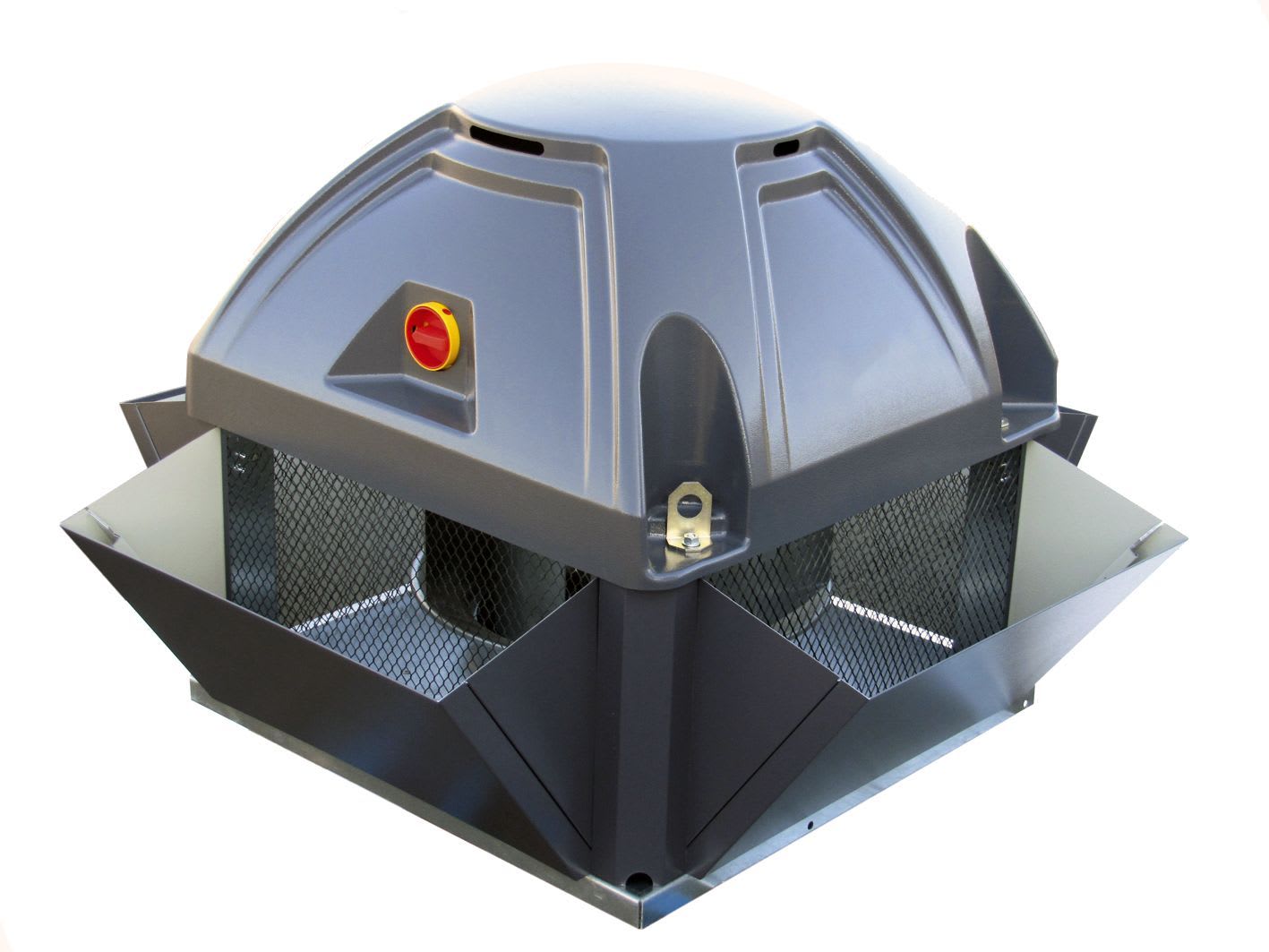 S&P - Tourelle verticale f400 2h 355 4pôles inter+dépressostat mono 0.25kw ie1