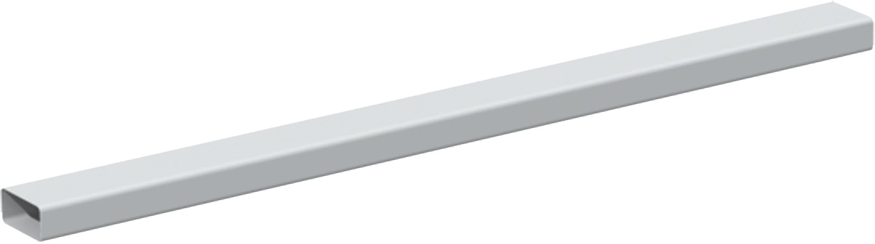 S&P - Conduit rectangulaire PVC rigide 55 x 110 mm, longueur 3 m, gamme TUBPLA