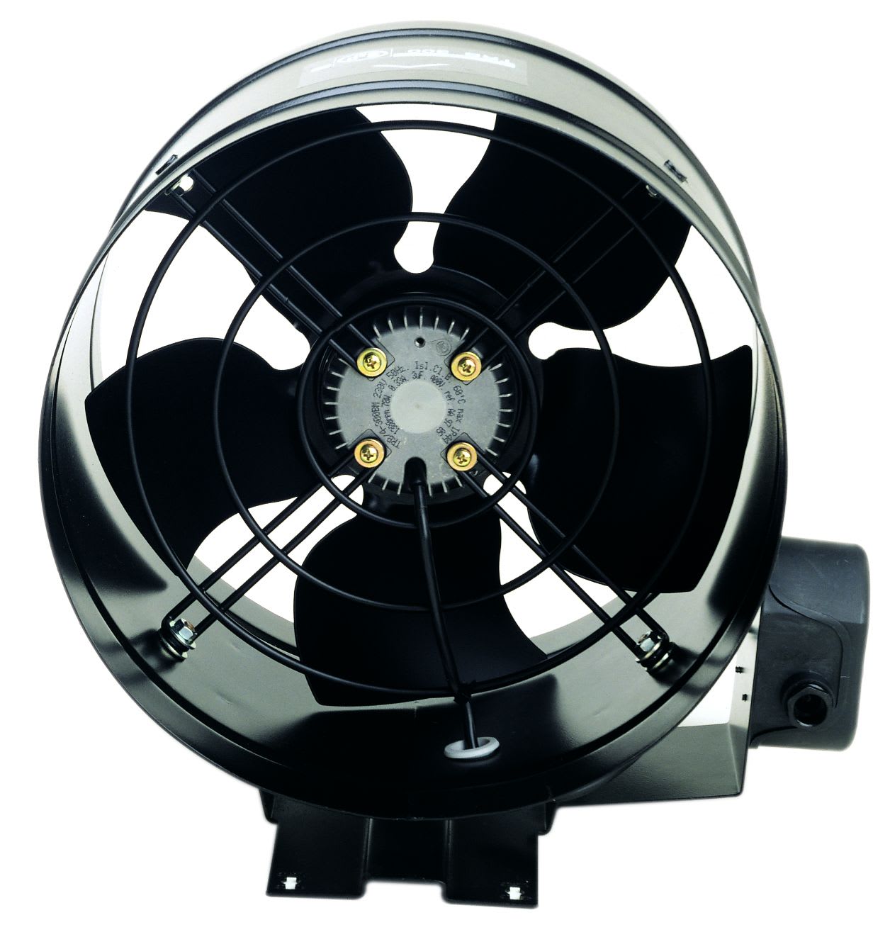 S&P - Extracteur tubulaire, monophasé, D 250 mm avec pied pour installation sur paroi