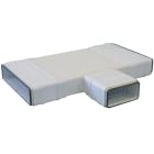 S&P - Té horizontal réduit PVC à joints d'étanchéité 55x220 mm/55x110 mm, gamme TUBPLA