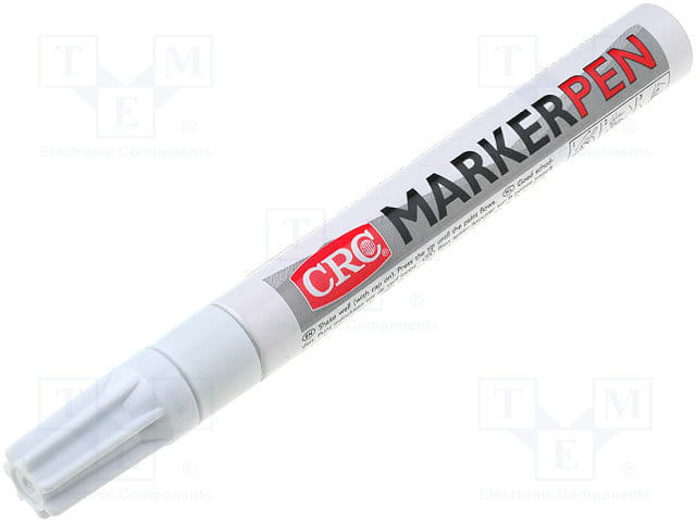 KF - MARKER PEN WHITE 12XEA
