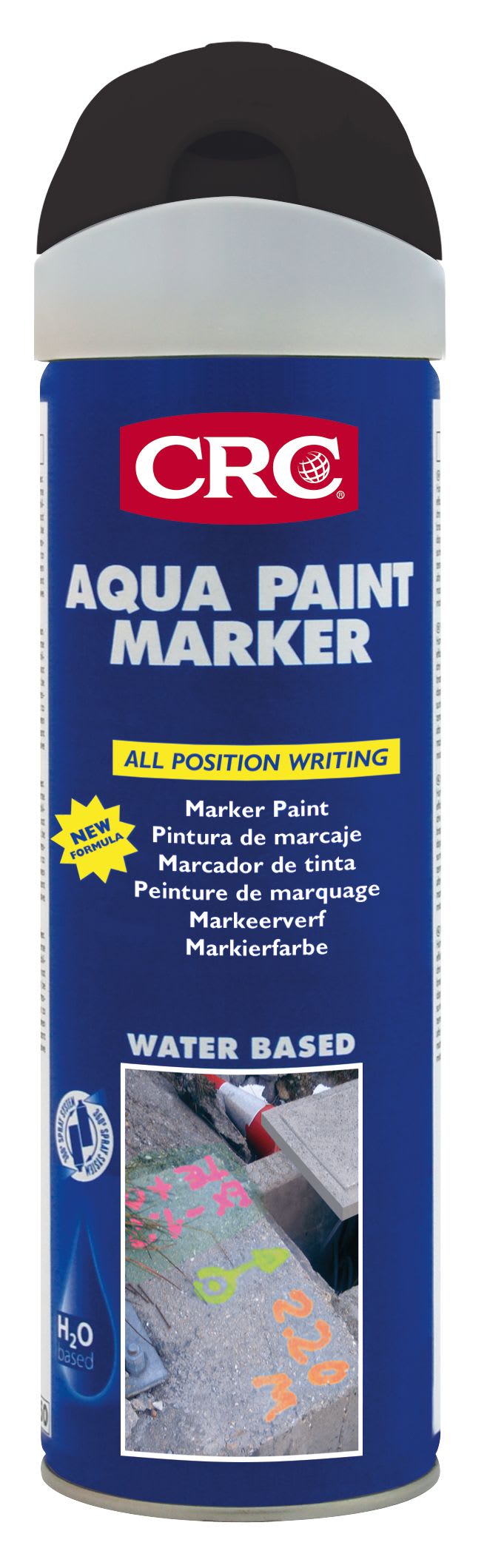 KF - AQUA PAINT MARKER WHITE II 12X500ML