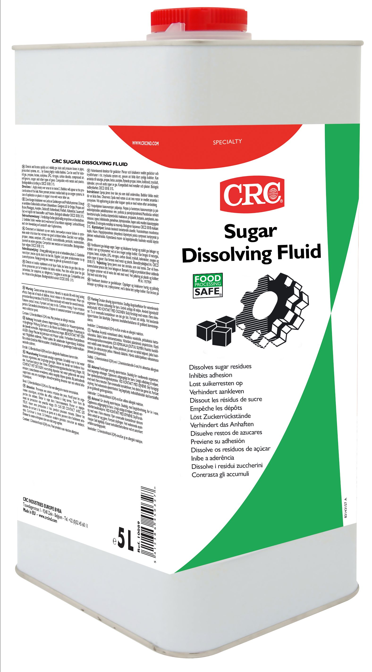 KF - Sugar Dissolving Fluid FPS 5 L