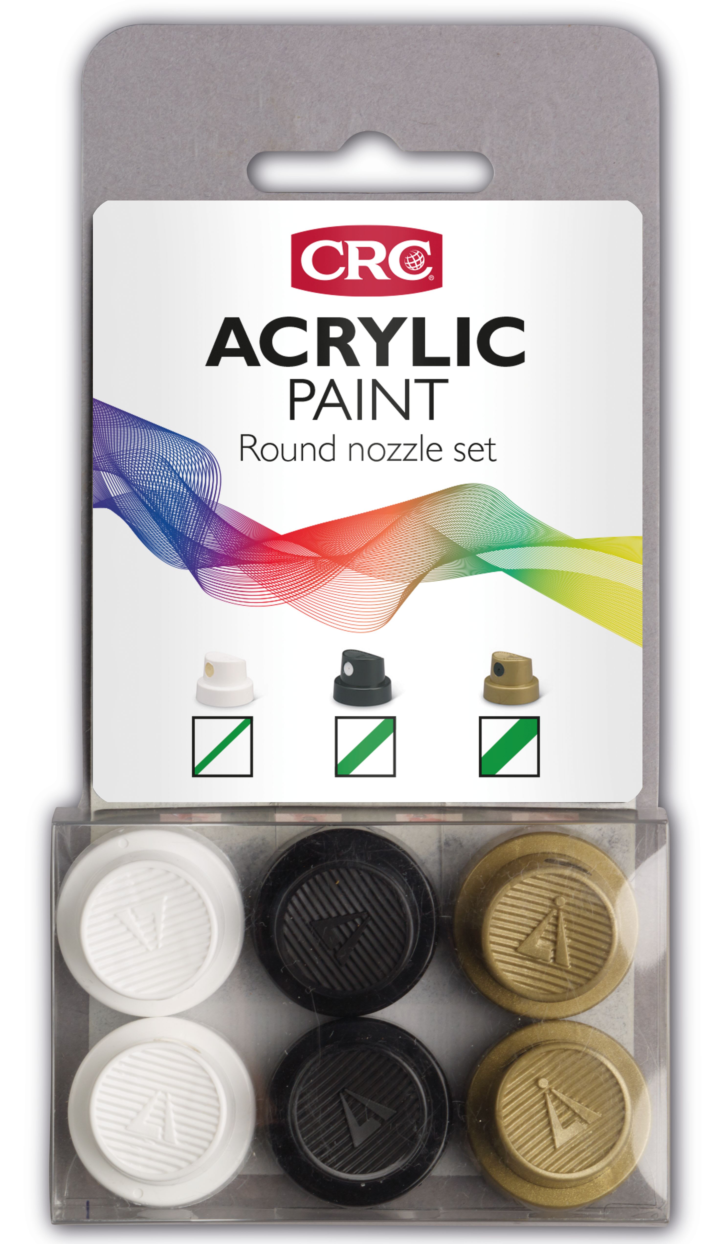 KF - ACRYLIC RAM ROUND NOZZLE SET