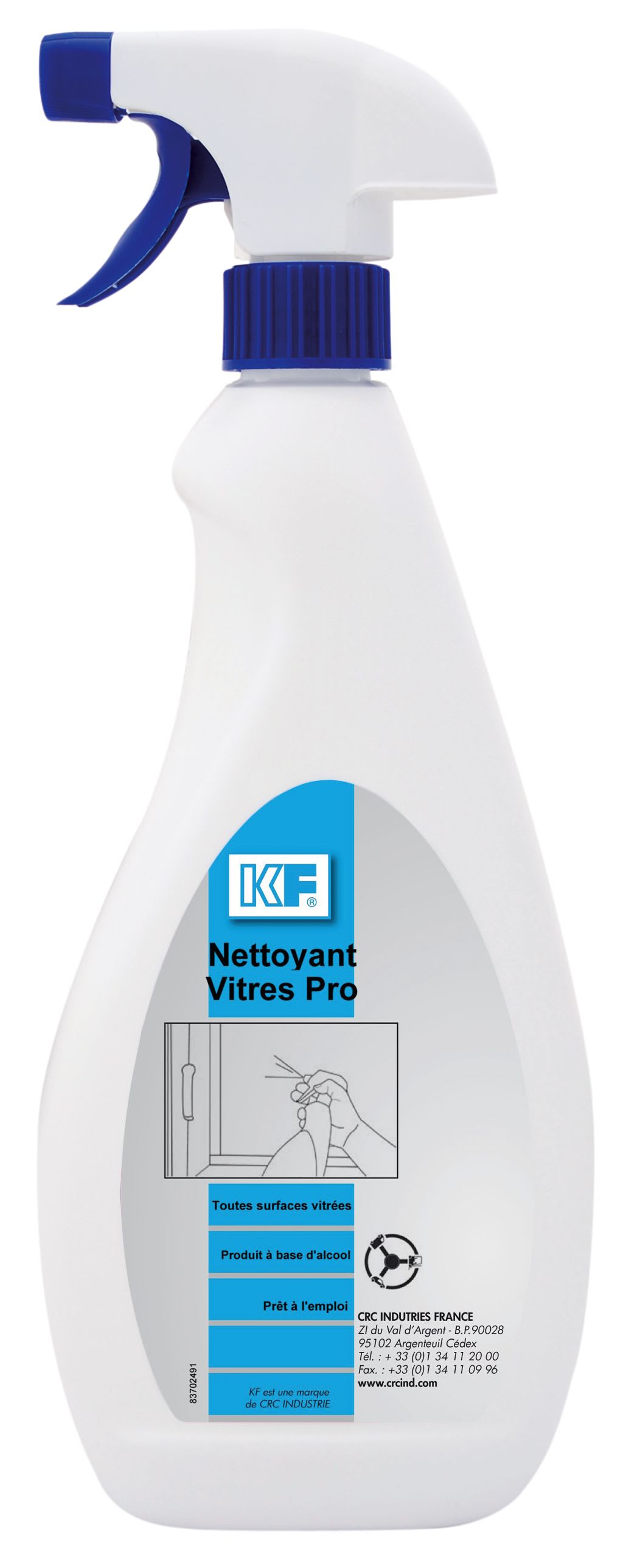 KF - NETT VITRES PRO 12X750 ML KF