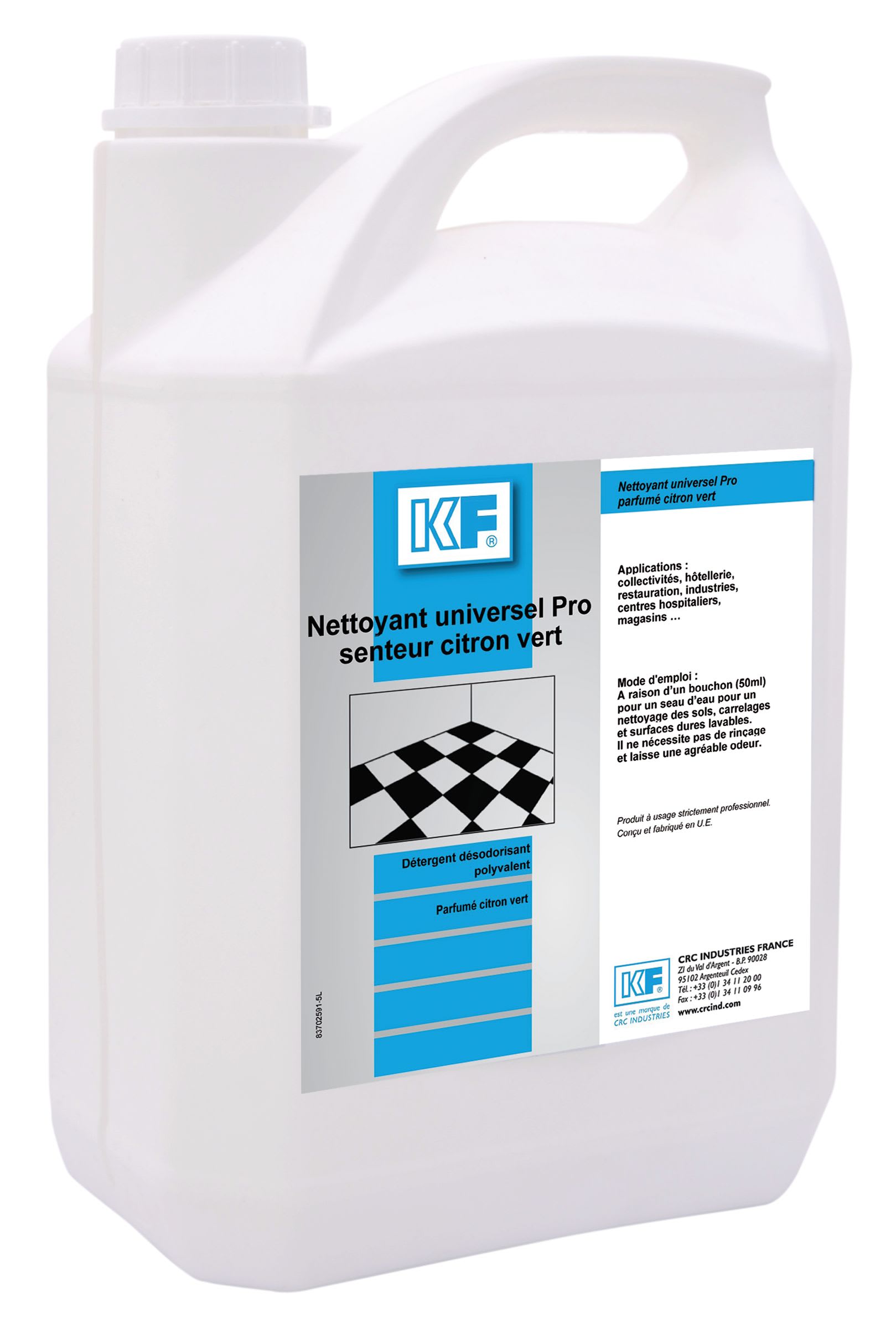 KF - NETT TOUTES SURFACES CITRON 4X5 L KF