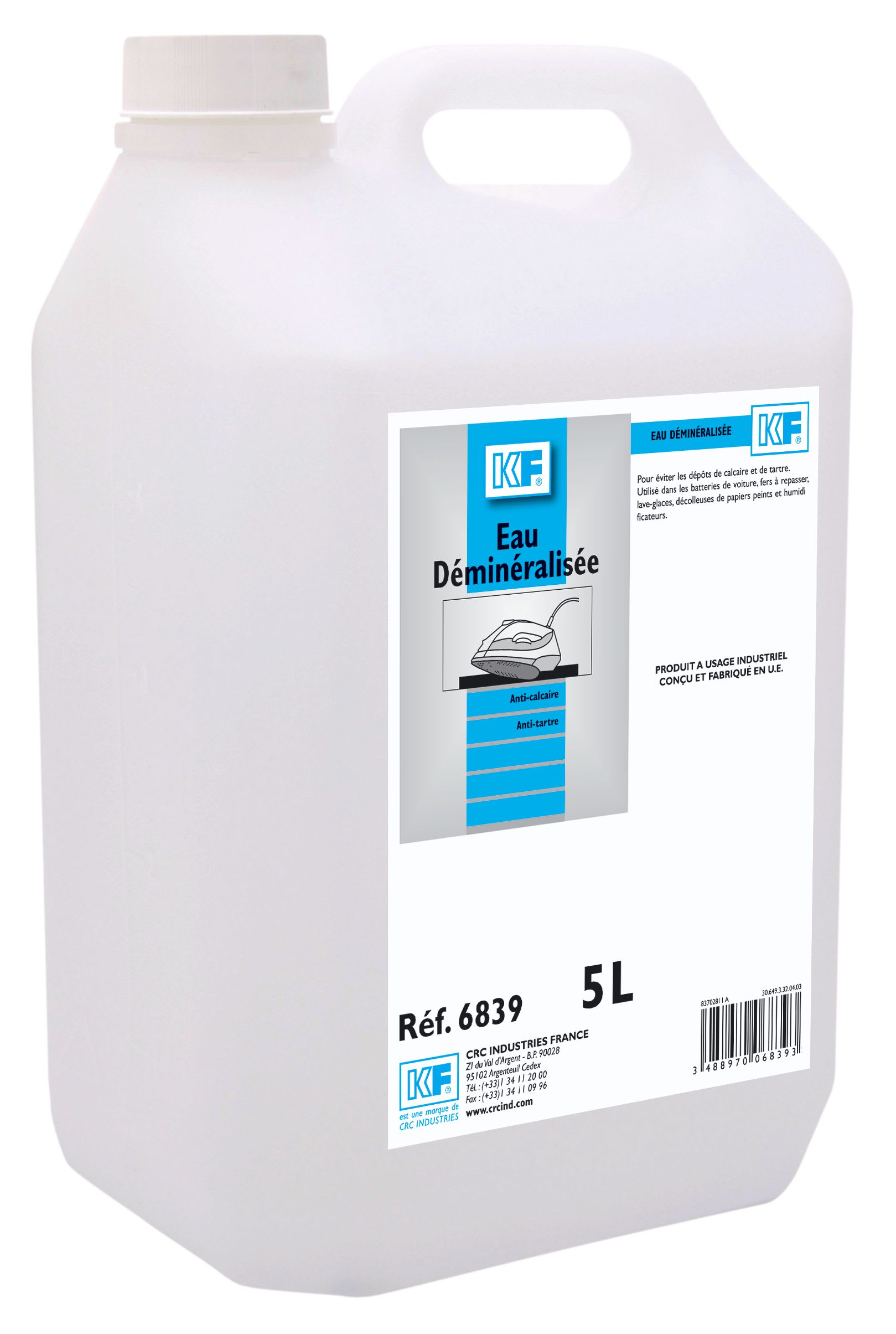KF - EAU DEMINERALISEE 4X5 L KF 6839