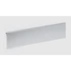 Simon - Couvercle plinthe 65x40 - Lg 2m - Aluminium anodisé