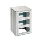 Simon - Mini-poteau antivandale 12xK45 - Aluminium