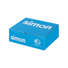 Simon - Angle plat fixe 160x55 - Blanc neige