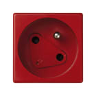 Simon - Prise de courant 2P+T K45 connexion rapide + détrompeur - Rouge