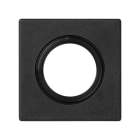 Simon - Plaque pour tube ou presse étoupe PG16 et PG21 gris - Gris graphite