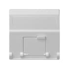 Simon - Plaque K45 VDM inclinée avec volet 1 x Module MD - Blanc neige