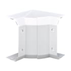 Simon - Angle intérieur variable pour goulotte Cablomax 130x55 - Blanc neige