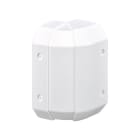 Simon - Angle extérieur variable pour goulotte Cablomax 130x55 - Blanc neige