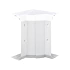 Simon - Angle intérieur variable pour goulotte Cablomax 170x55 - Blanc neige