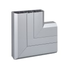 Simon - Angle plat montant pour goulotte Cablomax 170x55 - Aluminium anodisé