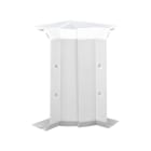 Simon - Angle intérieur variable pour goulotte Cablomax 210x55 - Blanc neige