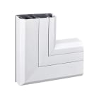 Simon - Angle plat montant pour goulotte Cablomax 170x55 - Blanc neige