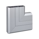 Simon - Angle plat montant pour goulotte Cablomax 210x55 - Aluminium anodisé