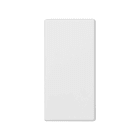 Simon - Plaque K45 1/2 aveugle - Blanc neige