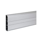 Simon - Goulotte Cablomax 210x55 K45 partie arrière PVC - Lg 2m - Alu anodisé -Prix/Mt