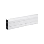 Simon - Goulotte Cablomax 130x55 K45 PVC partie arrière PVC - Lg 2m Blanc neige -Prix/Mt