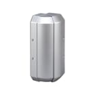 Simon - Angle extérieur variable pour goulotte Cablomax 210x55 - Aluminium anodisé
