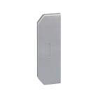 Simon - Embout pour goulotte Cablomax 170x55 - Aluminium anodisé