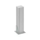 Simon - Mini-colonne K45 Nº1B 70x60mm 1 face 6xK45 - H 315mm - Aluminium