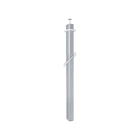 Simon - Colonne K45 Nº7 110x80mm 2 faces hauteur 3m - Aluminium