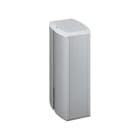 Simon - Mini-colonne K45 Nº7 110x80mm 2 faces 4xK45 - H 210mm - Aluminium
