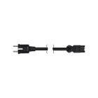 Simon - Cordon connexion rapide femelle Schuko 3 pôle 2m. Section 3x1,5mm² - G graphite