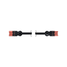 Simon - Cordon connexion rapide mâle-femelle 3 pôles 4m. Section 3x2,5mm² - Rouge