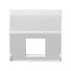 Simon - Plaque K45 VDM plate sans volet 1 x Module MD - Blanc neige