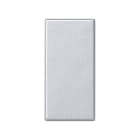 Simon - Touche 1 mécanisme K45 étroit - Aluminium