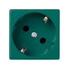 Simon - Prise de courant Schuko K45 connexion rapide - Vert
