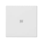 Simon - Touche 1 mécanisme K45 avec diffuseur pour voyant - Blanc neige