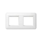 Simon - Cadre avec support 2xK45 - Blanc neige