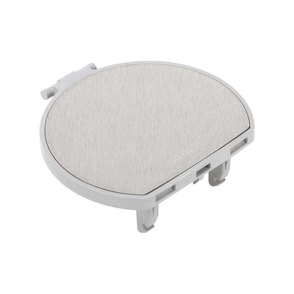 Simon - Couvercle pour boîte de sol étanche KSEx K45 - Acier inoxydable