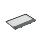 Simon - Pièce rechange couvercle boîte de sol réglable 500 CIMA 4 mod.double - Graphite