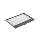 Simon - Pièce rechange couvercle boîte de sol réglable 500 CIMA 6 mod.double - Graphite