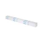 Simon - Couvercle pour goulotte PVC K45 - Lg 2m - Blanc neige
