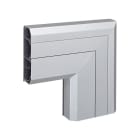 Simon - Angle plat descendant pour goulotte Cablomax 170x55 - Aluminium anodisé